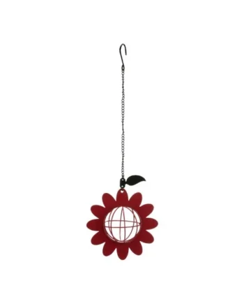 Comedero Flor, para Frutas y Bolas de Grasa
