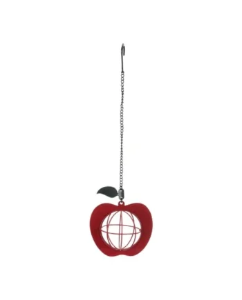 Comedero Manzana, para Frutas y Bolas de Grasa