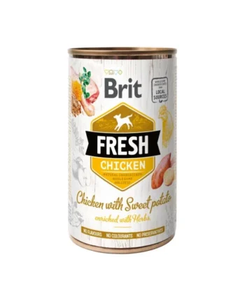 Compra Brit Fresh Pollo Lata para Perro