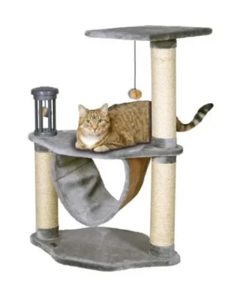 Compra pequeños clásicos Flamingo Kairo Rascador De 3 Alturas Gris Para Gatos en Gatospetshop.com Las Palmas de Gran Canaria España.