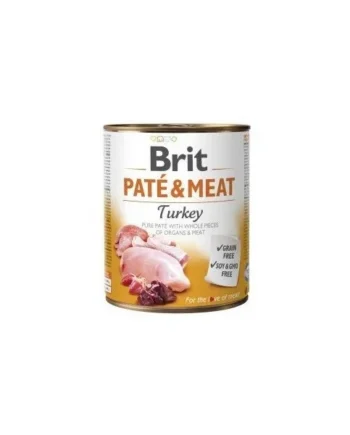Comprar Brit Pate y Carne Pavo Latas