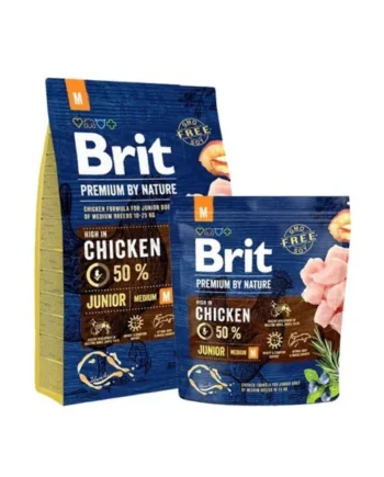Comprar Brit Premium Junior M de Pollo