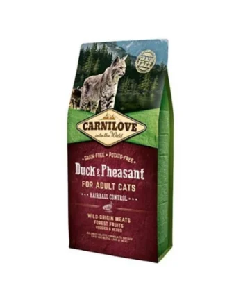 Comprar Carnilove Feline Pollo Pato & Faisan Hairball Control