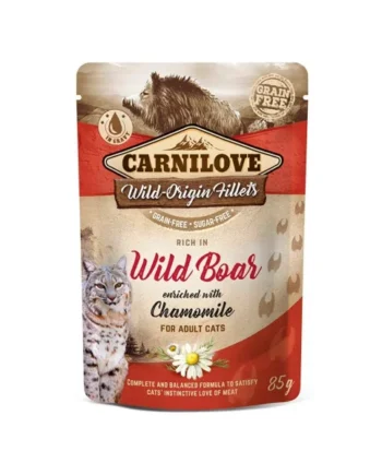Comprar Carnilove Gatos Jabalí Sobres