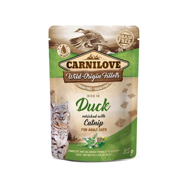 Comprar Carnilove Gatos Pato Sobres