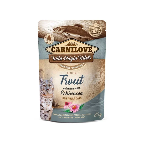 Comprar Carnilove Gatos Trucha Sobres