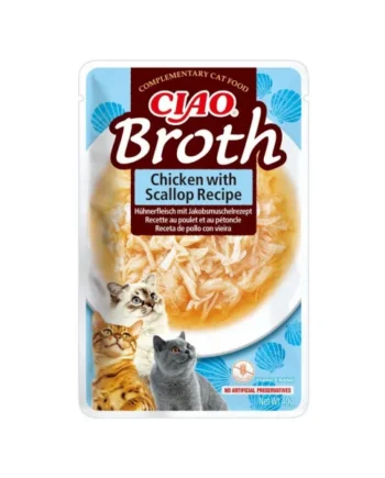 Comprar Churu Broth de Pollo con Vieira