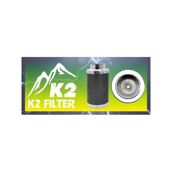 Comprar Filtro de Carbón 100x300mm 350m3/h de K2 Filter