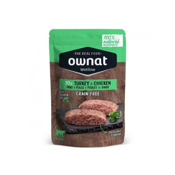 Comprar Ownat Wetline Pavo y Pollo Gato