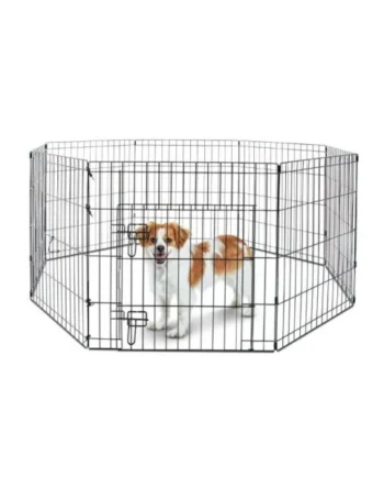 Comprar Parque para Cachorros Metálico con Puerta