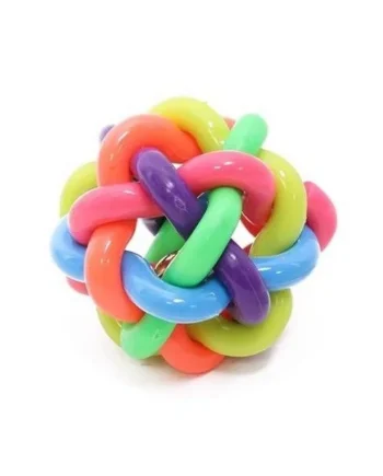 Comprar Pelota de Tiras de Goma para Perros con Sonido