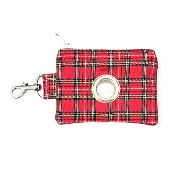 Comprar Portabolsas Escocés Rojo para perros