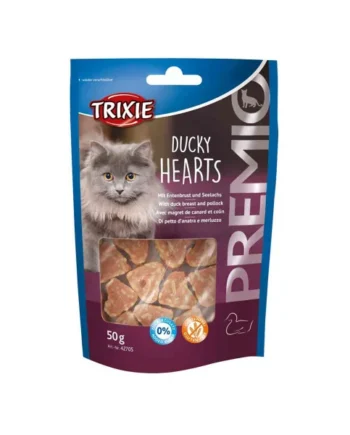 Comprar Premios Ducky Hearts para Gatos