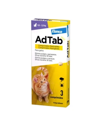 Comprimidos Masticables AdTab Gatos