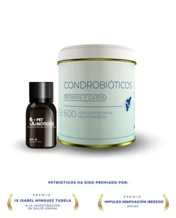 Condrobióticos 600 Gotas 30ml para Perros y Gatos