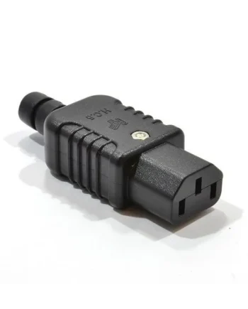 Conector alimentacion C13 hembra Negro 10 A
