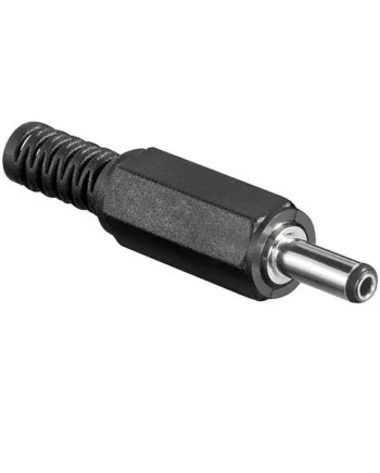 Conector alimentacion DC 1.4 mm x 3.4 mm Negro