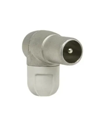 Conector CEI Macho acodado 9.5mm Gris