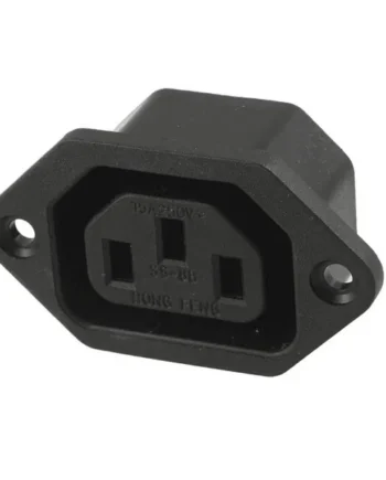 Conector de alimentacion C13 AC hembra Negro 10 A