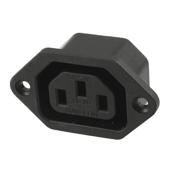 Conector de alimentacion C13 AC hembra Negro 10 A