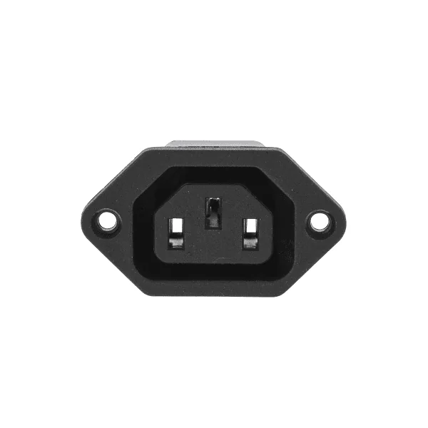 Conector de alimentacion C13 AC hembra Negro 10 A