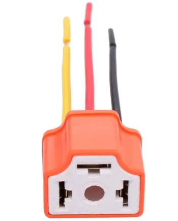 Conector H4 Para Faros Del Coche Naranja