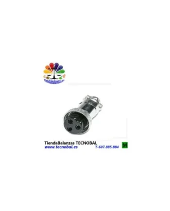 Conector hembra DIN3 RS-232 Z3 a impresora de GRAM