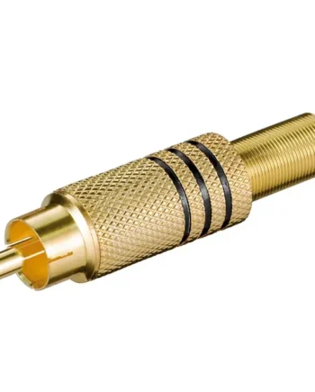 Conectores RCA - N Dorado