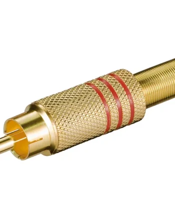 Conectores RCA - R Dorado