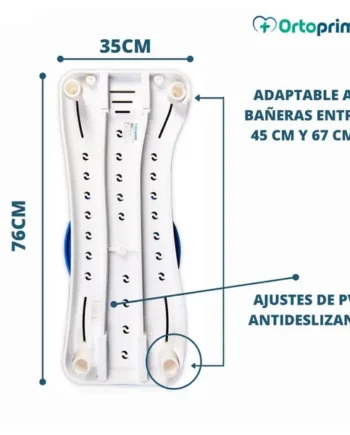 Conjunto 4 piezas Tabla de Bañera Transferencia Giratoria