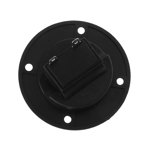 Conjunto de 2 bornes para altavoz redondo Negro