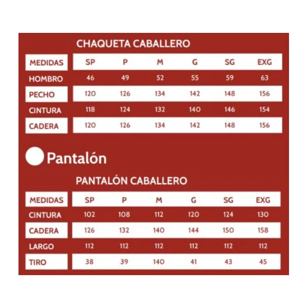 Conjunto Sanitario Chaqueta con Botones y Pantalón