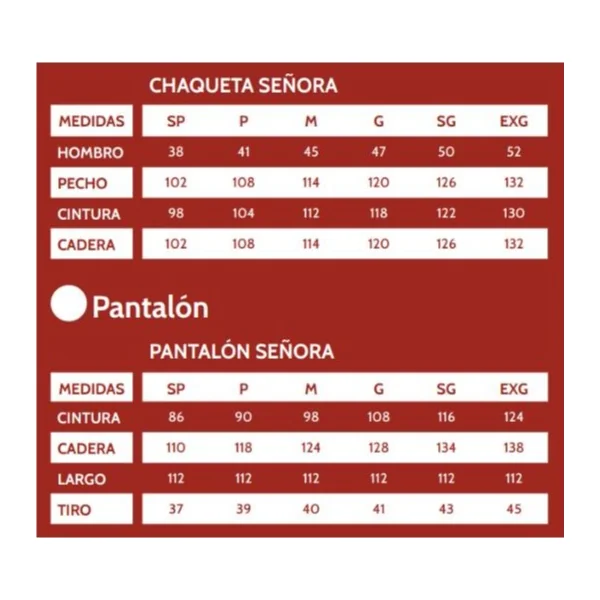 Conjunto Sanitario Chaqueta con Botones y Pantalón
