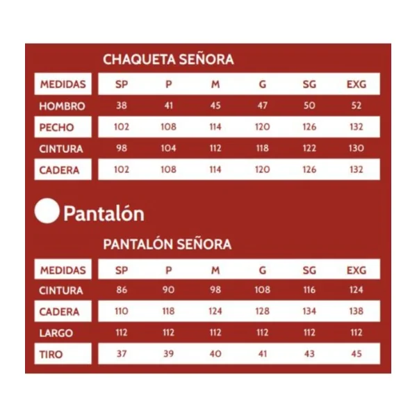 Conjunto traje Sanitario Chaqueta y Pantalón