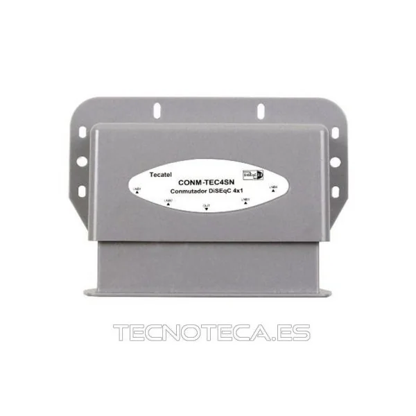 CONM-TEC4SN. Conmutador 4 entradas DISEQC 2.0