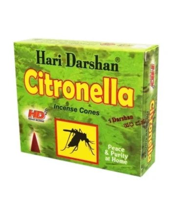 Cono incienso citronela