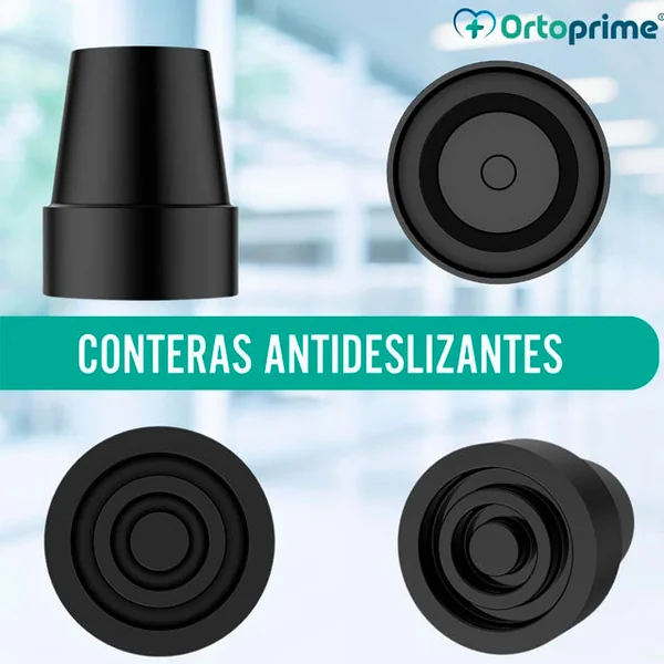 Conteras para Bastones Antideslizantes y Adaptables | 2 uds