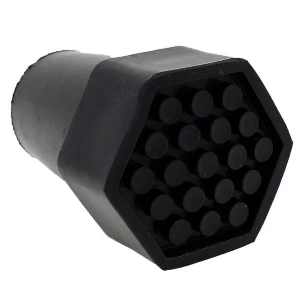 Conteras para Bastones Base Reforzada Hexagonal de Caucho