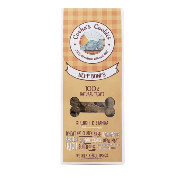 Cooka's Cookies - Beef Bones (Ternera) 100g