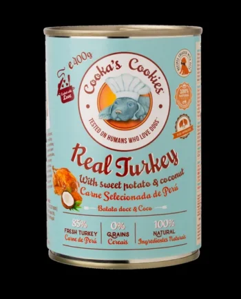 Cooka's Cookies - Real Turkey (Pavo) 400g