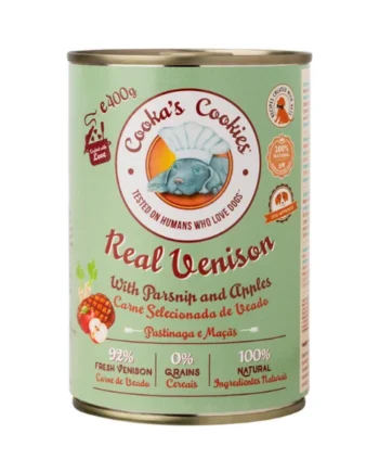 Cooka's Cookies - Real Venison (Ciervo) 400g