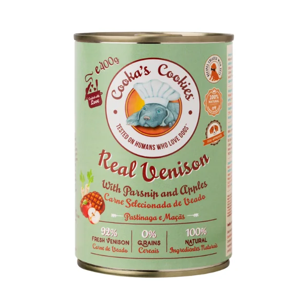Cooka's Cookies - Real Venison (Ciervo) 400g