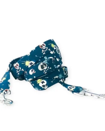 Correa modelo Calaveras Azules para perros