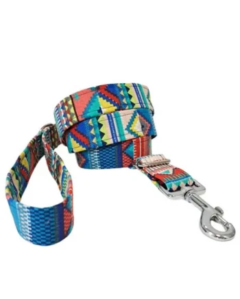 Correa modelo Étnico Azul para perros