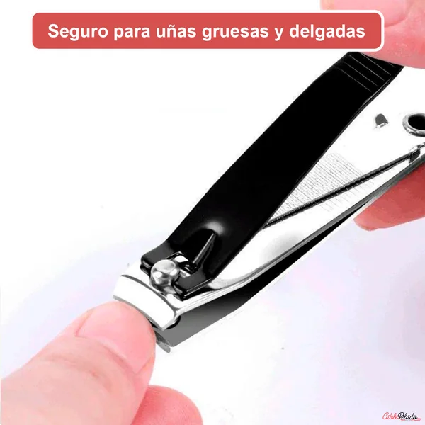 Cortaúñas Profesional Para Uñas de acero inoxidable Plateado