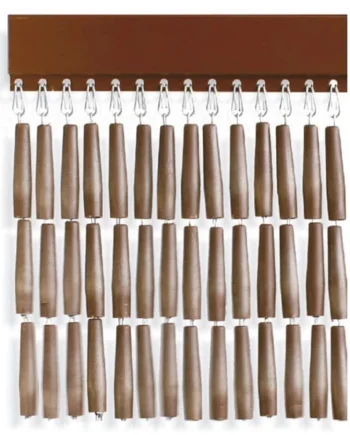 Cortina Antimoscas de Canutillo Madera