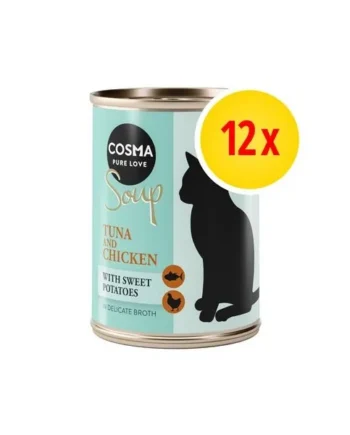 Cosma Soup Sopa Para Gatos 12 X 100 G - Pack Ahorro de alta calidad disponibles en Productos Para Gatos de Palma España.