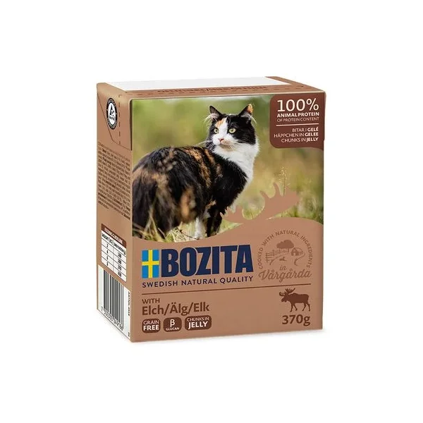 Crea tu combinación perfecta con Bozita Tetra Trocitos En Gelatina 6 X 370 G en Productos Para Gatos.