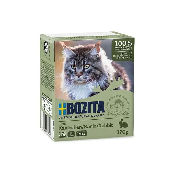 Crea tu combinación perfecta con Bozita Tetra Trocitos En Gelatina 6 X 370 G en Productos Para Gatos.
