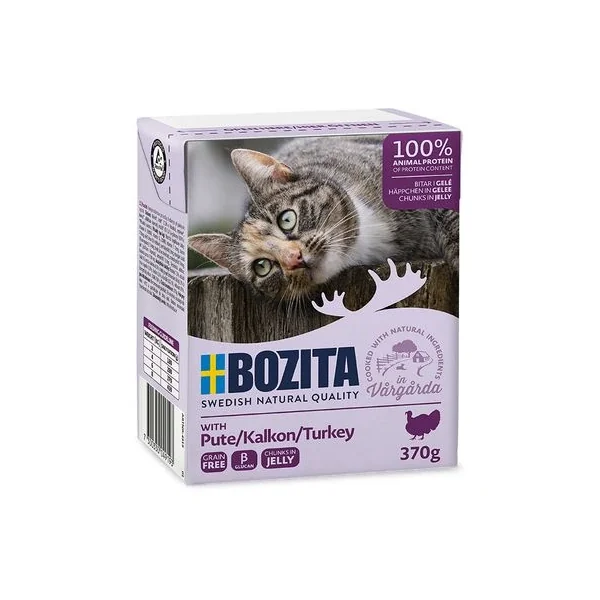 Crea tu combinación perfecta con Bozita Tetra Trocitos En Gelatina 6 X 370 G en Productos Para Gatos.